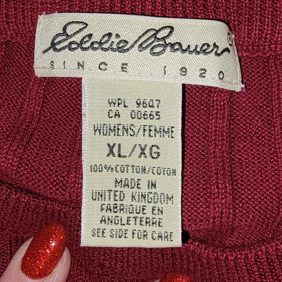 #390 Eddie Bauer- Long Sleeve Crew Neck Pullover Sweaters-.Colors.Sizes Avail - Picture 14 of 16